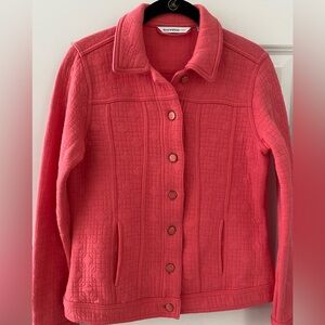Isaac Mizrahi Quilted Button Front Jacket
